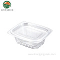 Custom More Capacity Plastic Salad Fruit Packaging Box